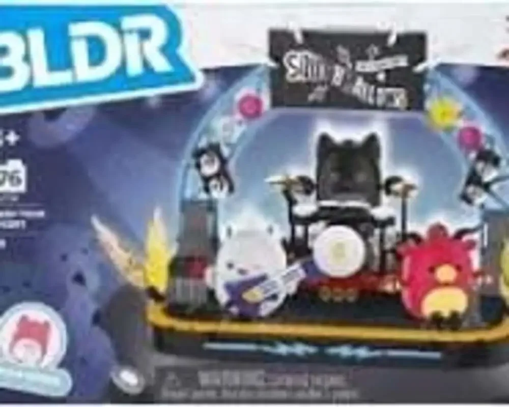 Squishmallows BLDR Stage Set - Seven at the‎ Stars Concert Building Kit